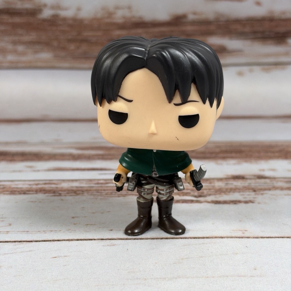 Funko Pop Attack on Titan Levi Ackerman 235 Vaulted Anime Vinyl Figure in Box